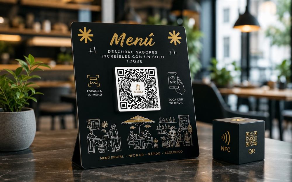 Menú digital QR y NFC para restaurantes — Yaigo powered by GAITS